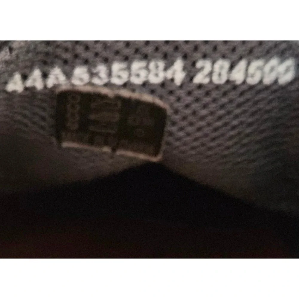 ECCO Colin Mens Slip On Leather Sneakers Size 10.5 Charcoal Gray Loafers 535584